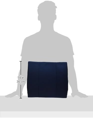 Carex Contour Pillow Office Chair Back Support - Lumbar Support Pillow - Back Cushion, Lower Back Pillow and Desk Chair Back Support