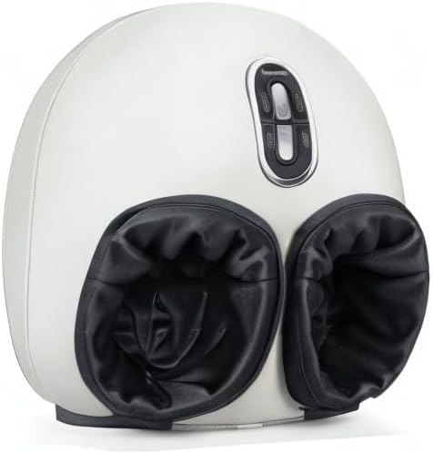 Nekteck Shiatsu Foot Massager with Heat for Neuropathy Plantar Fasciitis, 2026 Upgraded Air Compression Feet Massage Machine, Relaxation Gifts for Men Women Mom Dad Birthday Mother's Day, US 11 Size