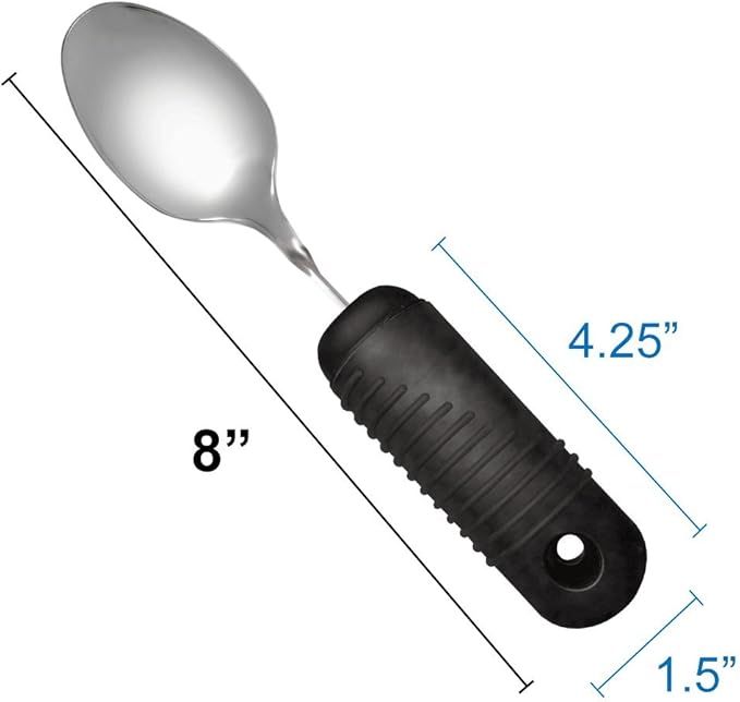 Rehabilitation Advantage Easy Grip Tablespoon with Built-up Handle