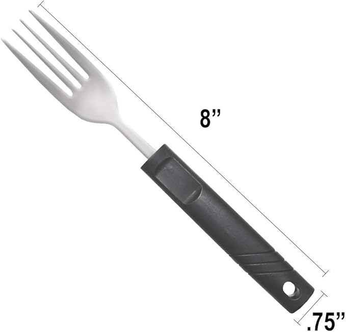 Rehabilitation Advantage Fork with Lightweight Plastic Handle