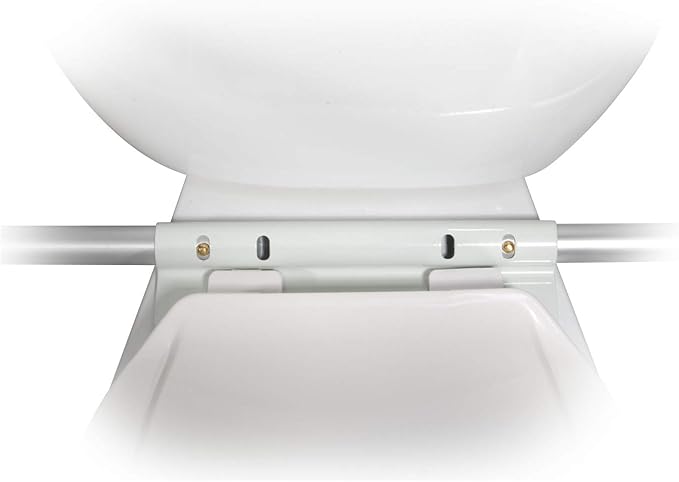 Drive Medical RTL12000 Bathroom Grab Bar for Toilets, White