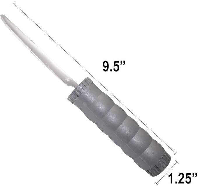 Rehabilitation Advantage Adjustable Weighted Knife with Washer Center