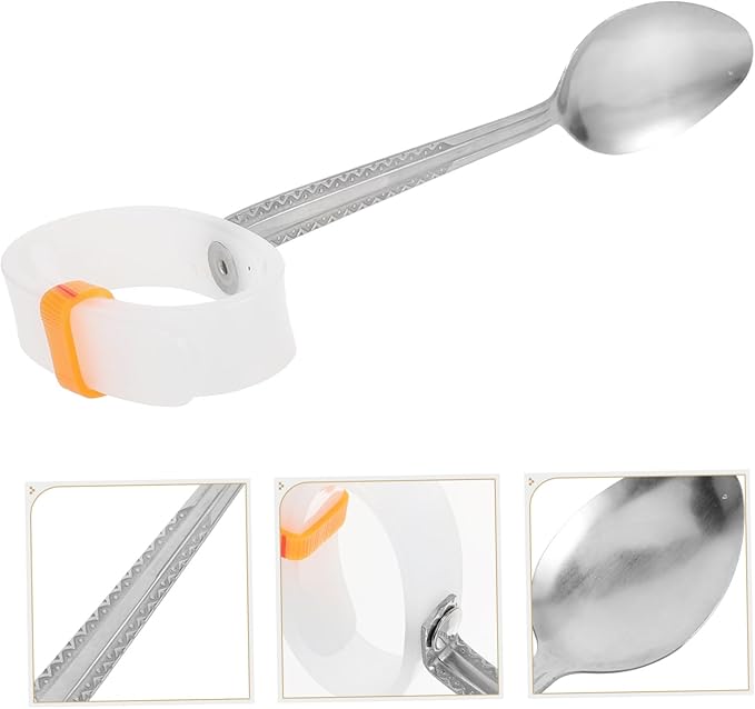 Elderly Spoon for Disabled Individuals Adaptive Handheld Utensil for Easy Eating for Seniors and Those Grip Strength and Non- Design for Comfort