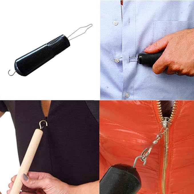 Button Hook And Pull Hand Buttons Aids Button Assist Device Shirt & Coat Buttoning Aid For Elderly Home Use