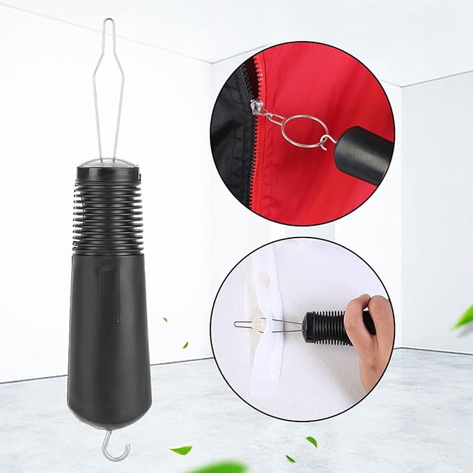 Button Hook and Button Hook and Zipper Pull Arthritis Aids Clothes Button Hook Helper for Seniors Helper Help to Zip Pants Puller Clothes Aid Joint Pain Patients Tool Button