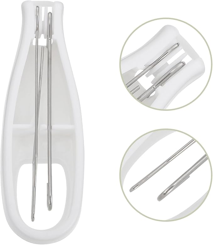 SAFIGLE Button Hook Helper Tool for Seniors One-Handed Button Aid Zipper Pulling Assistance Device for Arthritis Disabled Dressing Support Easy Use Shirts Jeans Dresses