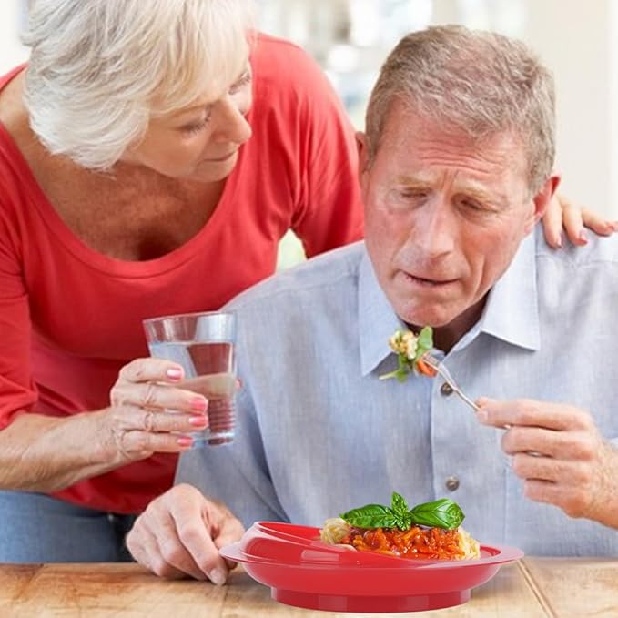 Adaptive Utensils Spoons Forks Set,Open Handle Design Provides Several Positions for Arthritis, Disabled People, Elderly (1 Set)