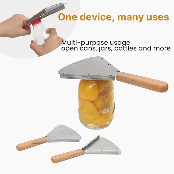 Jar Opener for Weak Hand & Seniors with Arthritis,Easy Twist Off Bottle Caps,Patent | Unique Kitchen Gadgets, Christmas Gifts for Elderly/Women/Men