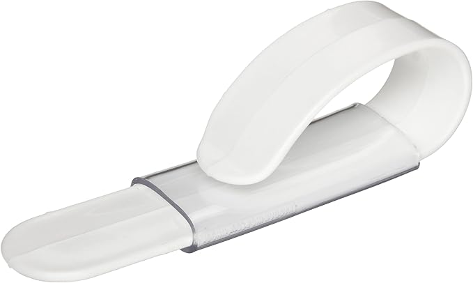 SP Ableware 746150000 Eating Utensil Hand Clip, White