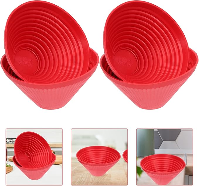 LABRIMP 6pcs Rubber Jar Opener Pads with Silicone Grip, Heat-resistant Non-slip Lid Openers for Seniors, Multipurpose Kitchen Utensils for Easy Bottle and Container Opening