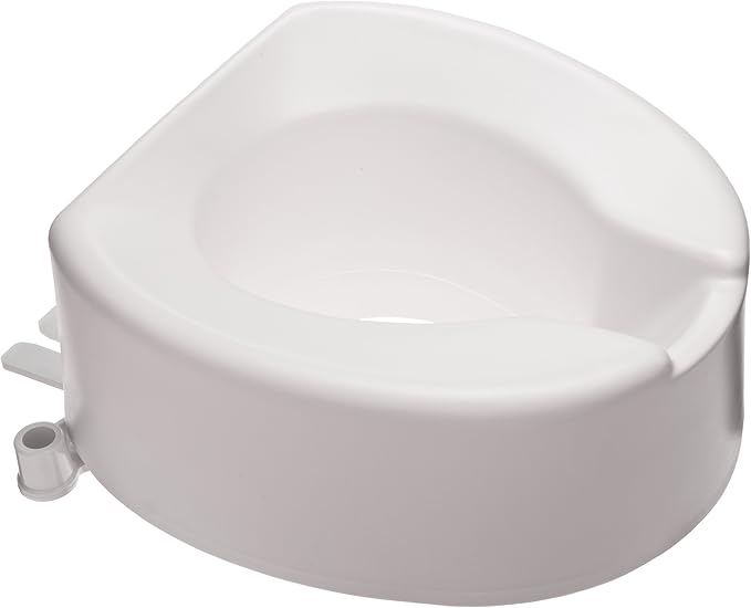 SP Ableware Maddak Tall-Ette 6-Inch Elongated Elevated Toilet Seat (725831006), white