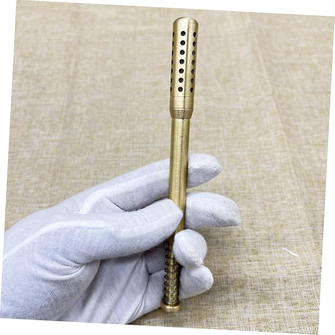 NOLITOY Handheld Moxibustion Tool Ergonomic Moxa Stick Holder for Home Use Lightweight and Portable Acupoint Massage Device for Seniors and Travel Massage Therapy