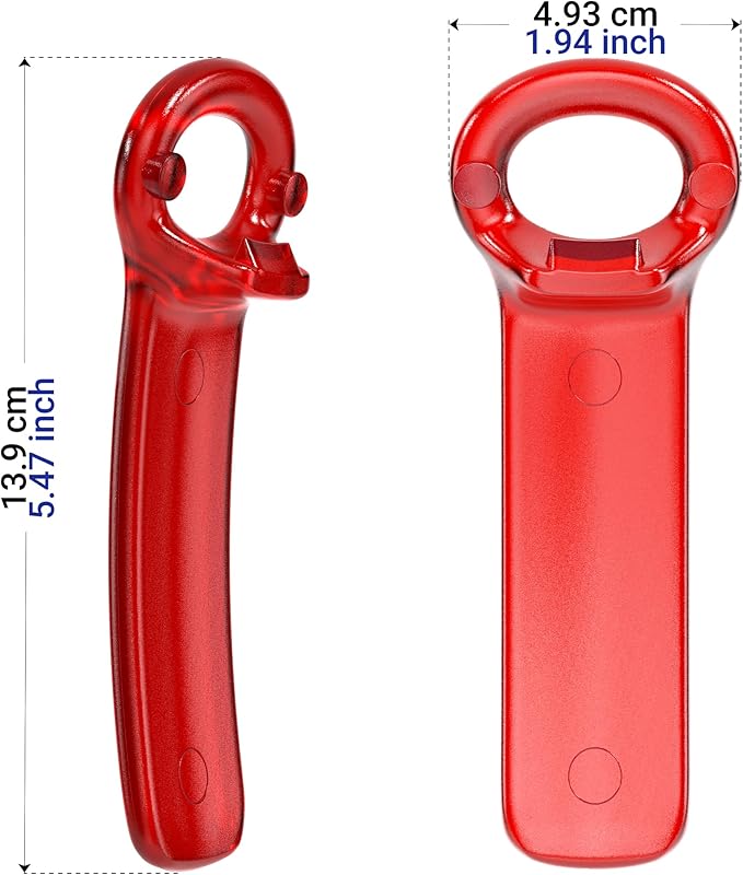 1 Pcs Readaeer Jar Opener for Weak Hand & Seniors with Arthritis (Red)