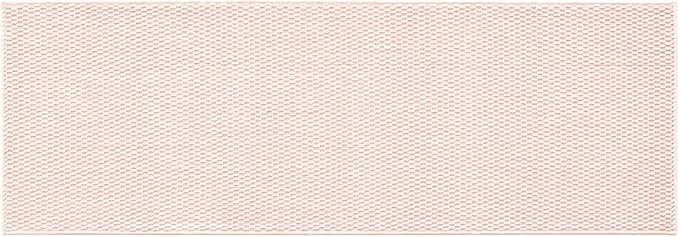 TYUU Bathroom Runner Rugs, Long Bath Mat Runner Washable Thin Quick Dry Low Pile Bathroom Runner Rugs Non Slip, Pink 24"x70"