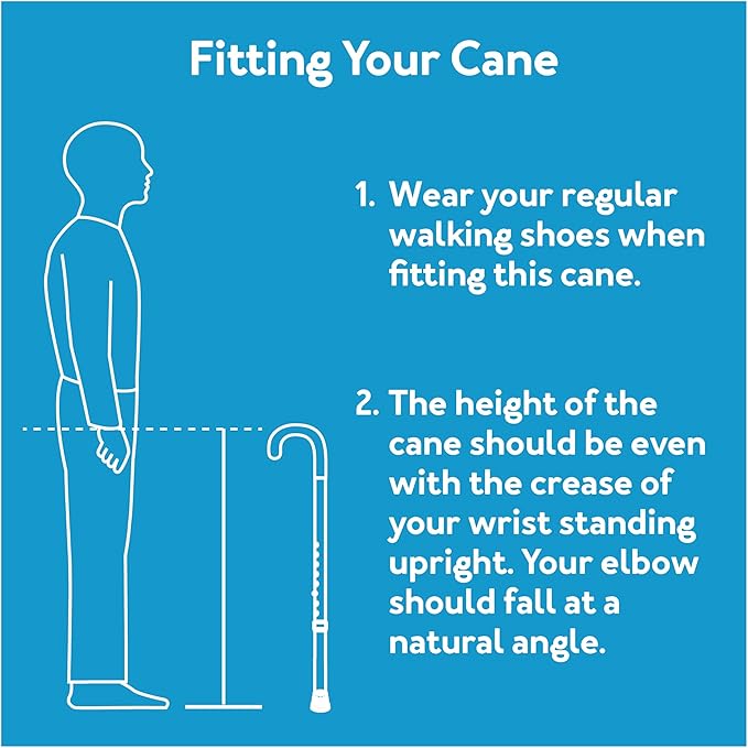 Carex Soft Grip Walking Cane - Height Adjustable Cane With Wrist Strap - Latex Free Soft Cushion Handle, Pink