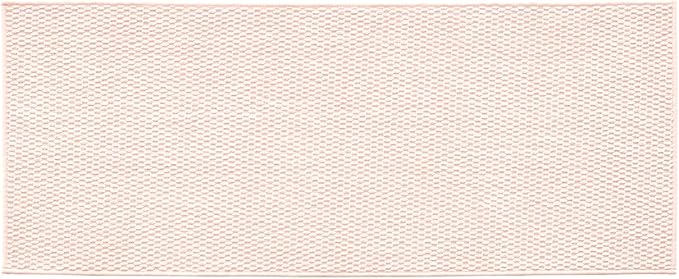 TYUU Bathroom Runner Rug, Long Bath Mat Washable Thin Quick Dry Low Pile Bathroom Runner Rugs 24 x 60 Non Slip, Pink 24"x60"