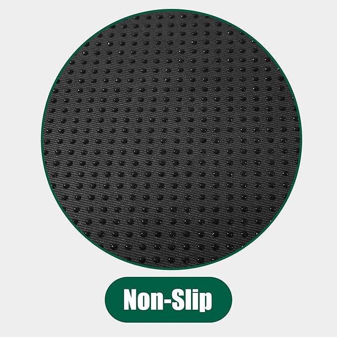 HOMBYS Wedge Recliner Seat Cushion for Long Sitting Chair, Cushion for Elderly Esay to Get Up,5" Thick 20"x20" Large Pressure Relief Seat Cushion for Recliner, Office, Car, Velvet & Foam, Black