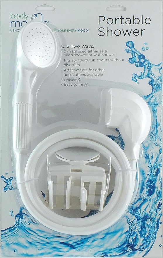 Simply Clean 7653700B Single Setting Portable Shower