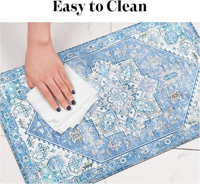 Dog Food Mats for Floors, Absorbent Dog Bowl Mat for Food and Water Dispenser Mat, Quick Dry Cat Food Mat Pet Supplies