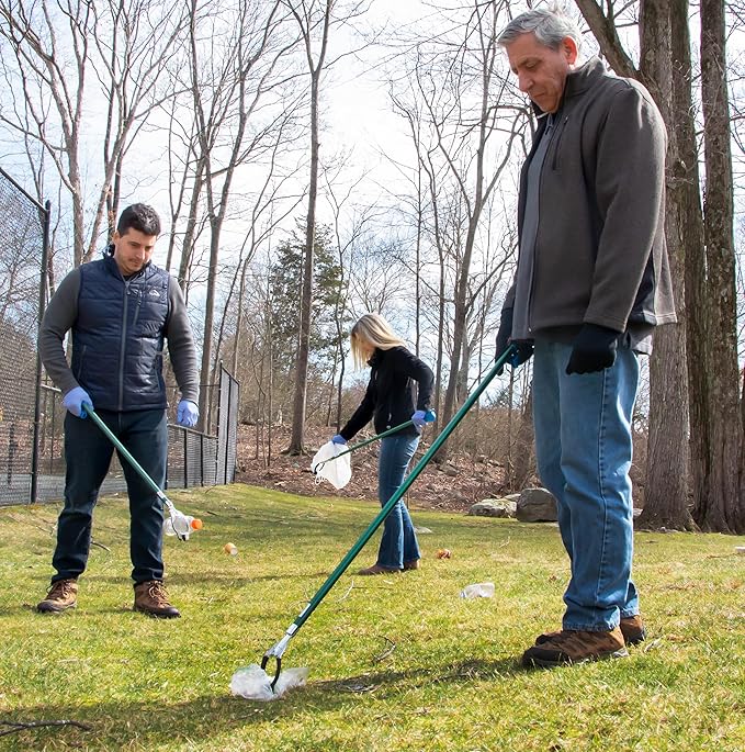 Unger Professional 48” Nifty Nabber, Reacher Grabber Tool, Trash Picker Upper, Built-In Magnet and Ergonomic Grip, Outdoor Claw Pickup, Reaching Assist for Seniors, Safely Perform Tasks