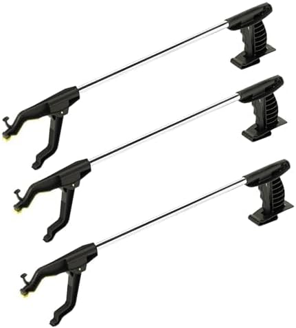 Cubii Health Handi-Reacher, Standard 24", Lightweight, Rotating, Easy-to-Use, Handy Trigger Grabber, Created for People with Restricted Grip Strength & Gripping Capabilities, Pack of 3