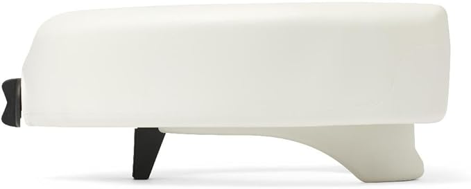 Medline 5" Elevated Toilet Seat Riser W/Microban Antimicrobial Protection for Seniors, Adults & Handicapped – 400 Lbs. Capacity, White