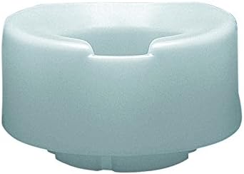 SP Ableware 725861000 Tall-Ette Standard Elevated Toilet Seat, 6"