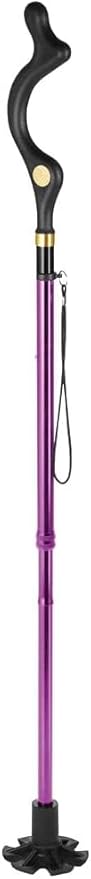 Walking Cane for Men and Women - Special Balancing Stick With 10 Adjustable Heights - Self Standing, Folding, Portable, Collapsible, and Comfortable