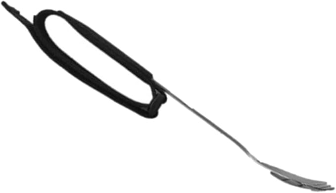 FOMIYES Adaptive Spork for Seniors Portable Anti-Slip Eating Utensil for Elderly Disabled Lightweight Design for Easy Grasp for Hand Reduced Grip Strength