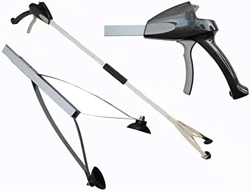 ArcMate EZ Reacher PRO - Heavy Duty Grab-It Reaching Tool – Grabber Reacher with Extra-Large Grip, Locking Handle and 4.5 Inch Jaws - Ideal for Commercial, Maintenance, Seniors, 40"