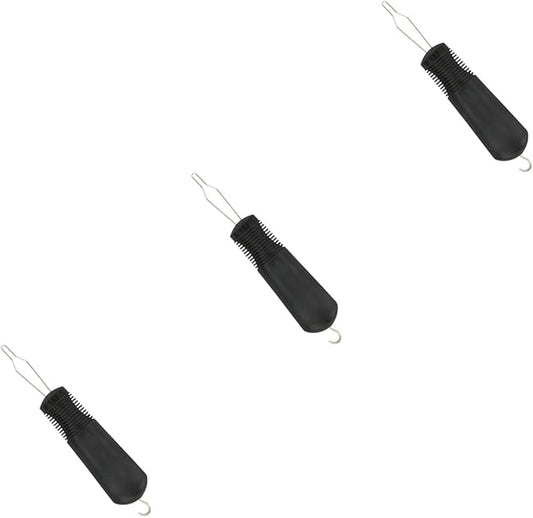 3pcs Zipper Pull and Button Assist Tool for Easy Dressing Durable for Seniors and Those Hand Difficulties One-Hand Operation Comfortable Grip Handle
