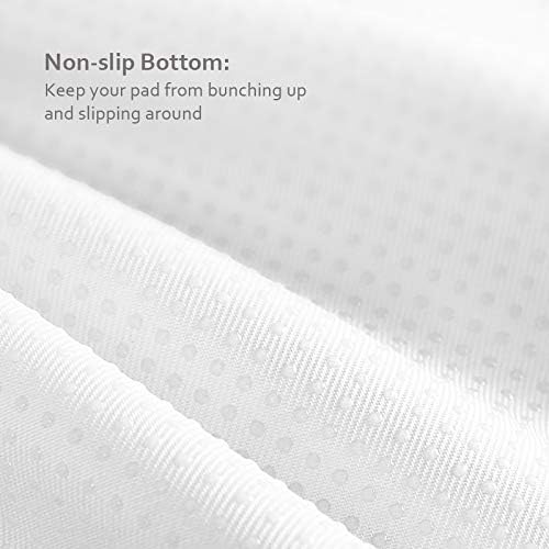Hospital Bed Pads 34'' x 76'', 2 Pack Non-Slip Waterproof Sheet and Mattress Pad Protector, Washable Bed Wetting Incontinence Chucks Pads for Kids, Elderly Seniors, Blue