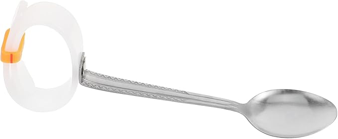 Adaptive Spoon for Seniors Design Non-slip Handle for Easy Grip for Elderly and Disabled Use Safe and Durable Eating Utensil