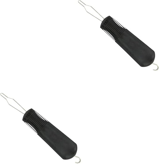 2pcs Dressing Tool for Zippers and Buttons Easy One-Handed for Seniors and Disabled Individuals and Comfortable Grip Handle Clothing Aid
