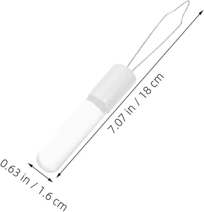 2pcs Acrylic Button Hook Zipper Puller Dressing Aid Tool for Seniors with Limited Mobility, Buttoning and Zipper Assistance for Elderly and Arthritis, Portable Handheld Dressing