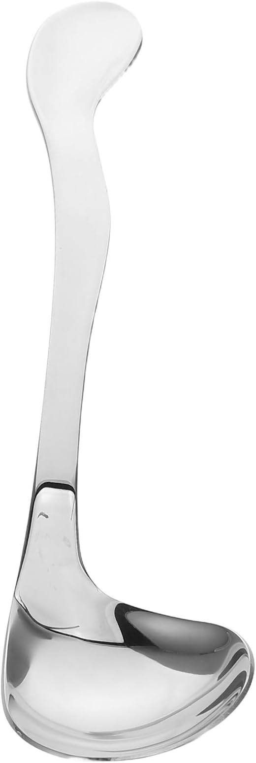 Zerodeko Adaptive Utensil for Elderly Ergonomic Right Handed Spoon for Mobility Deep Head Design for Handling for Disabled Patients and Seniors Promotes Independence