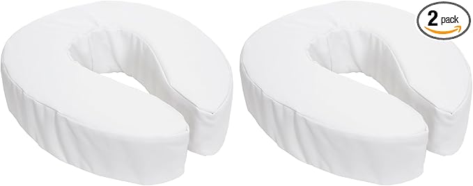 Essential Medical Supply Padded Toilet Riser, Plastic, 2" (Pack of 2)