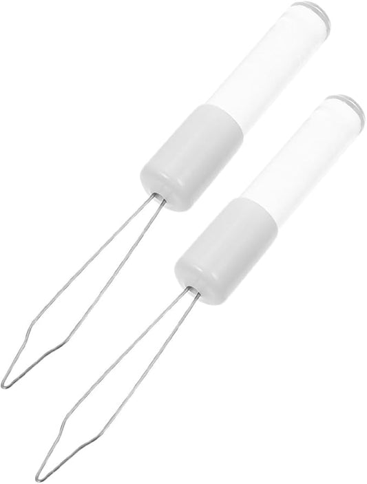 2pcs Button Helper Tool for Seniors Easy Dressing Aid for Pants Coats and User-Friendly Acrylic Design for Elderly and Disabled Accessory