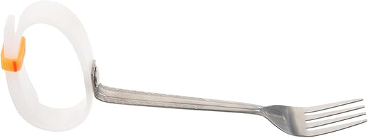 Elderly Adaptive Fork Non-Slip Handle for Hand and Disabilities Comfortable Grip Eating Utensil for Seniors and Disabled Adults Easy to Clean and Reliable