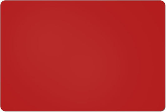 Red Silicone Mats for Kitchen Counter, 23.6" by 15.7" Multipurpose Mat, Counter Table Protector, Desk Saver Pad, Placemat Nonstick Nonskid Heat-Resistant Pad