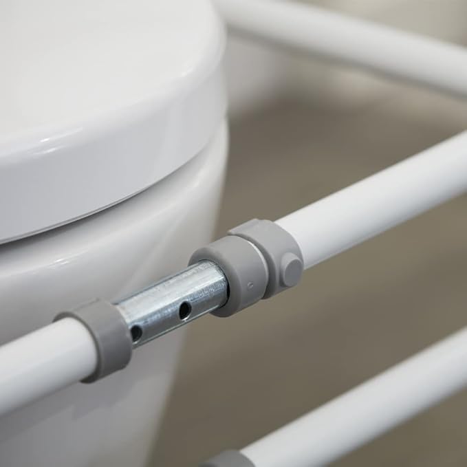 NRS Healthcare Width Adjustable Toilet Frame