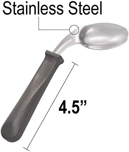 Left Handed Grip Easy Offset Spoon (Pack of 2)