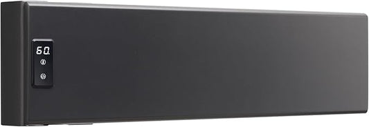Verida Towel Warmer Rack, Support Hardwired and Plug-in, Wall-Mounted Electric Towel Heater, with Built-in Timer, Waterproof Aluminum Towel Warmer for Bathroom, LV-1S Gray