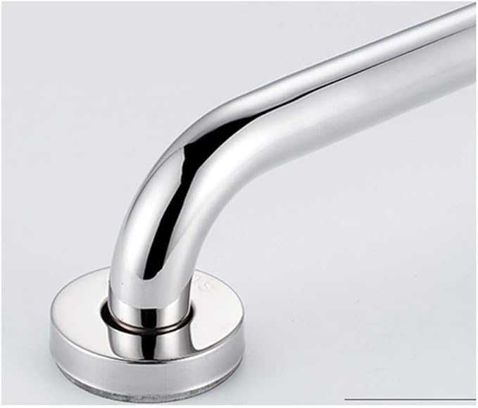 Shower Handicap Grab Bars for Bathroom Wall, L-Shaped Grab Bar, Stainless Steel Bathtub Safety Support Rail,Chromed Armrest,Elderly, Disabled Toilet Anti-Skid Safety Handle, Towel Rack (Size : Left)