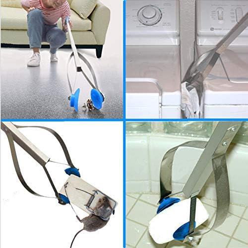 ArcMate 26" EZ Reacher Deluxe - Grabber Reacher with 5 lb. Pickup Capacity, 4.5" Wide Fingers, Locking Handle, Heat Resistant Silicone Tips - Grabber Tool for Elderly, Post Op, Accessibility