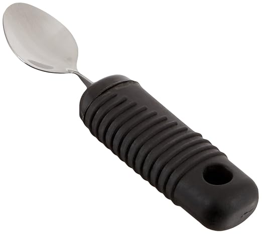 Sammons Preston 61240 Sure Grip Bendable Teaspoon, 4" Length