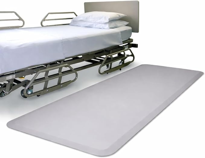 NYOrtho Bedside Fall Mat for Elderly - 70" x 36" Standard Flat Design - Non-Slip, Impact-Absorbing Foam Mat for Fall Prevention and Floor Safety - Bedside Protection Pad for Seniors, Adults
