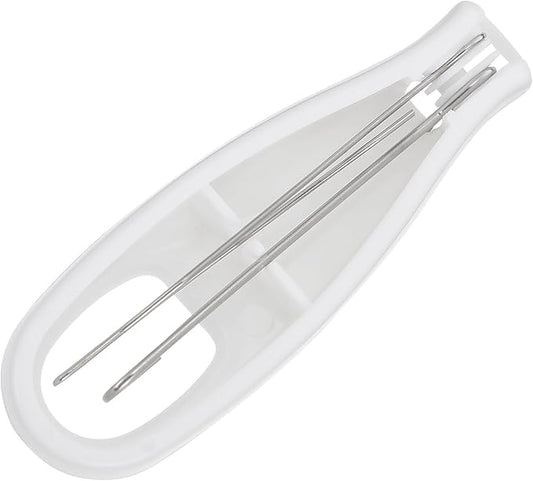 Wakauto Button Hook Dressing Aid Tool with Zipper Puller, One-Hand Button Hook for Seniors and Arthritis, Manual Fast Buttoning and Zipper Assistance Device for Daily Living