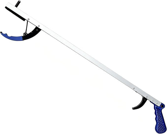 Blue Jay 32" Reacher Grabber Tool for Seniors - Lightweight Trash Picker Upper & Pick Up Stick with Magnetic Tip - Long Reach Mobility Aid for Wheelchair & Surgery Recovery