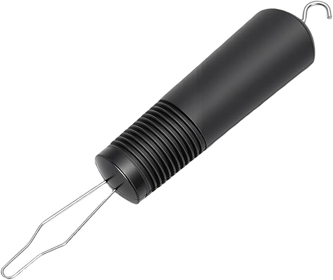 BRRNOO Button Hook Zipper Puller Dressing Tool Ergonomic Grip One Handed Button Helper Aid for Seniors Arthritis Patients Limited Dexterity Mobility Challenges PP Stainless Iron